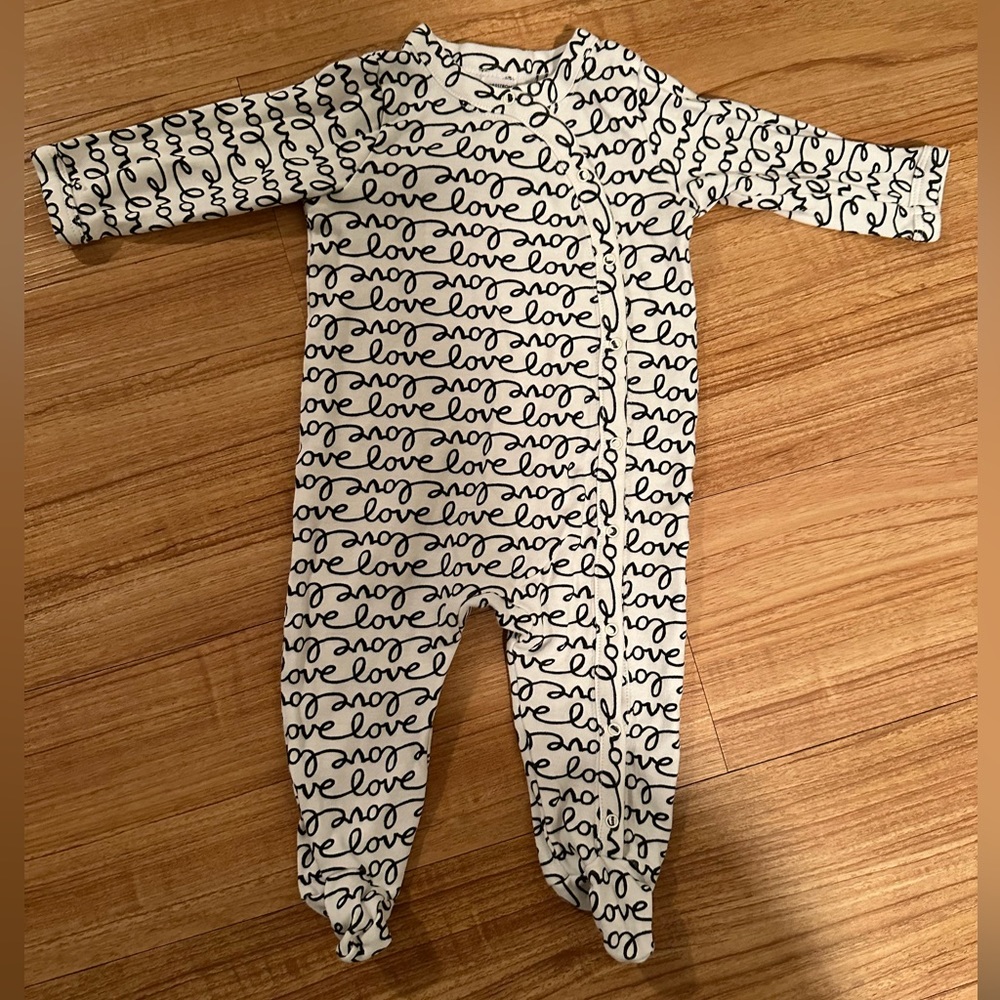 Nordstrom Love Footie Pajama. Size: 3 months
